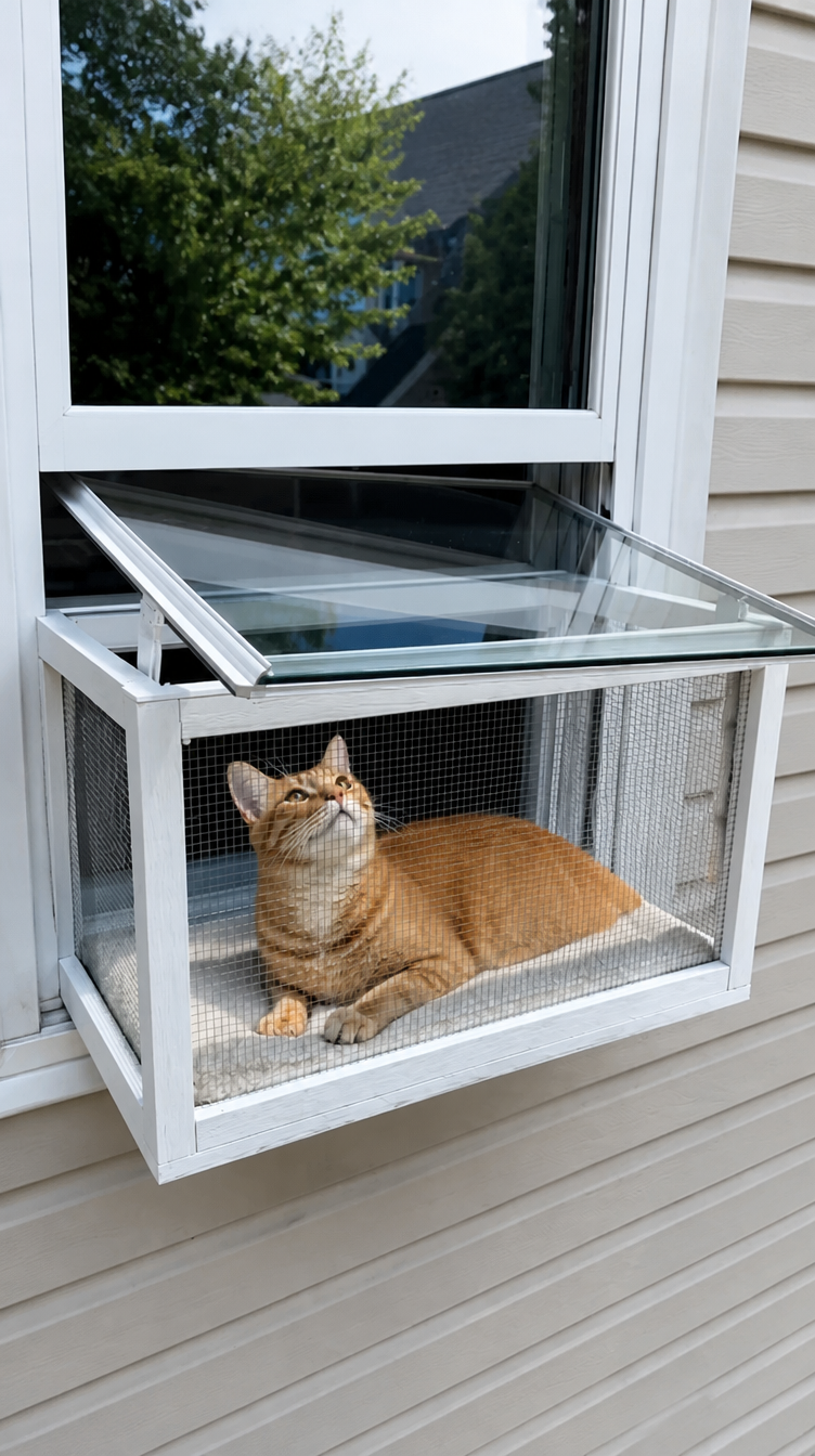 Catio - The first Cat Patio!